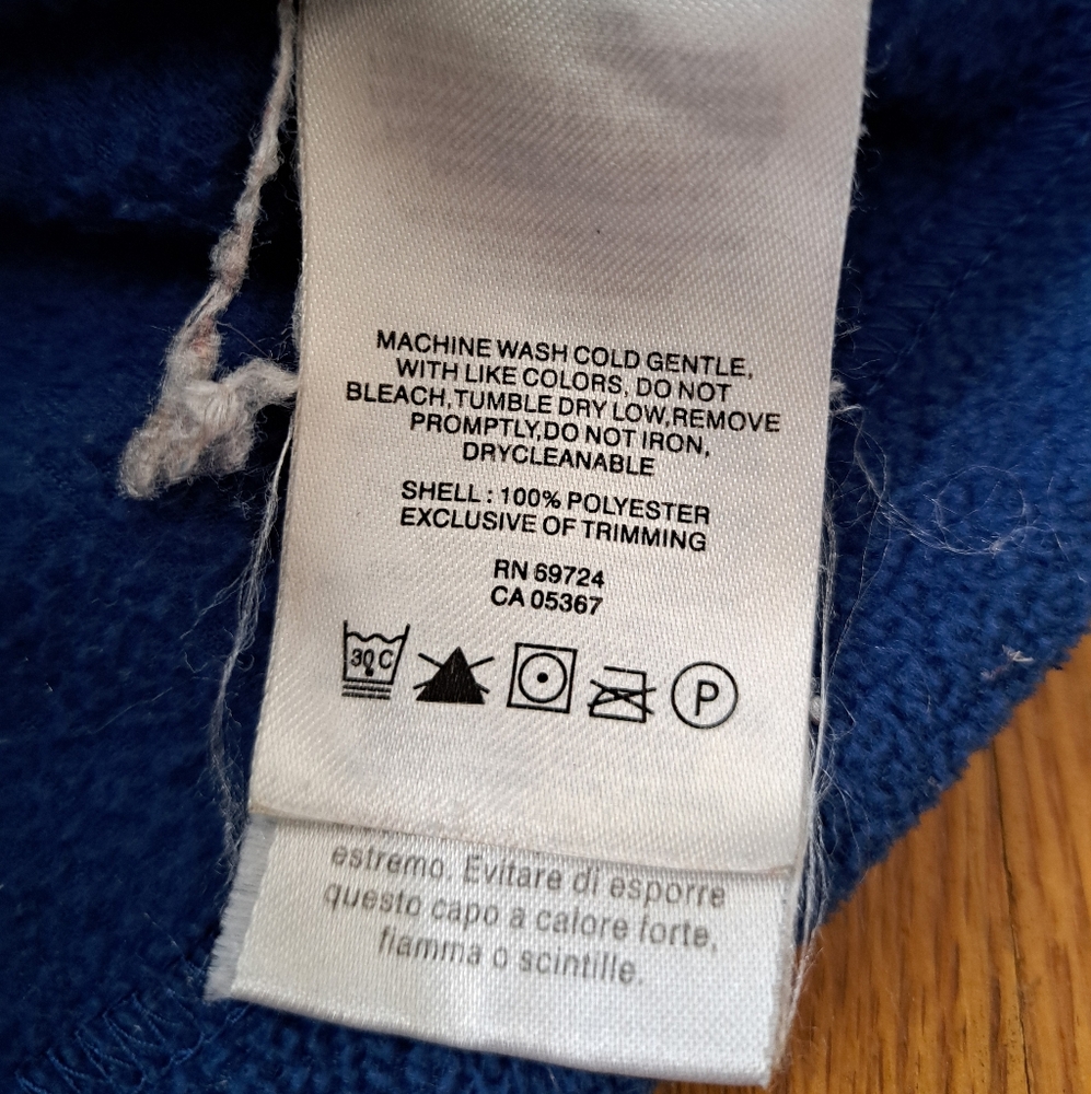 Columbia Men's Interchange Fleece Blue Jacket Sz S - Picture 8 of 10